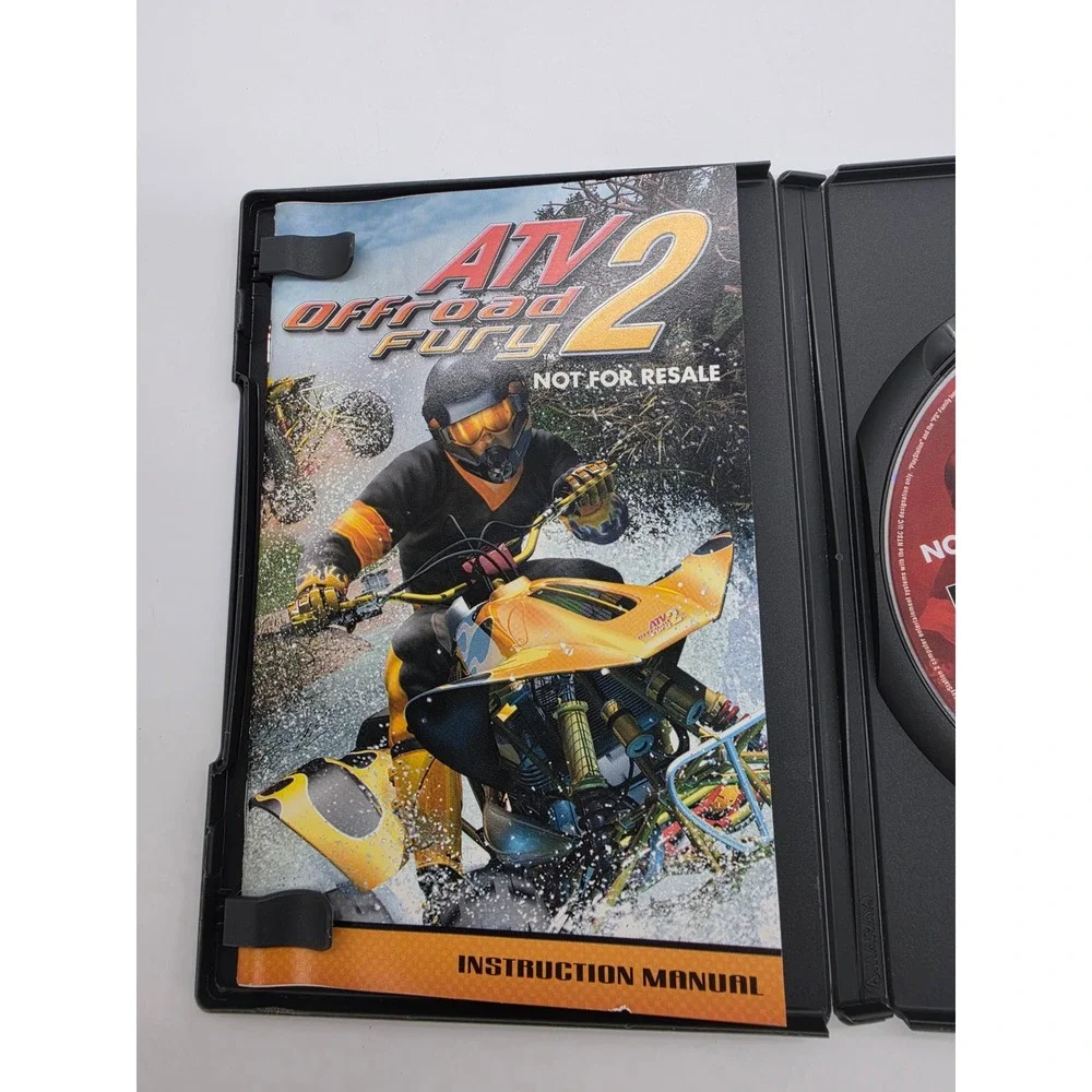 ATV Offroad Fury 2 PS2 PlayStation 2 Not For Resale Complete with Manual CIB